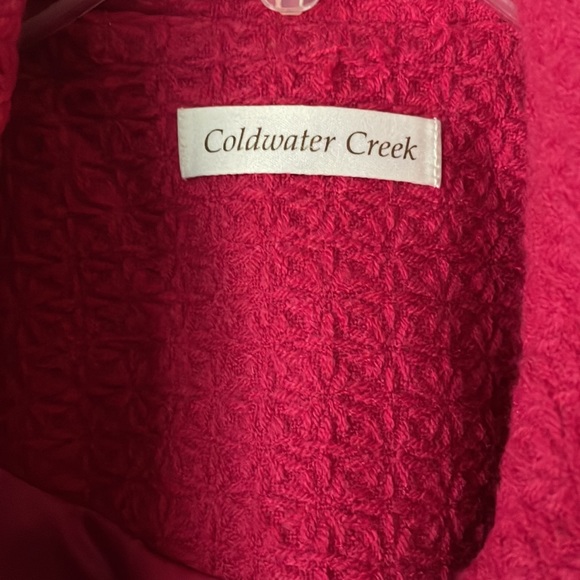 Coldwater creek light lined zip up jacket - Picture 4 of 10